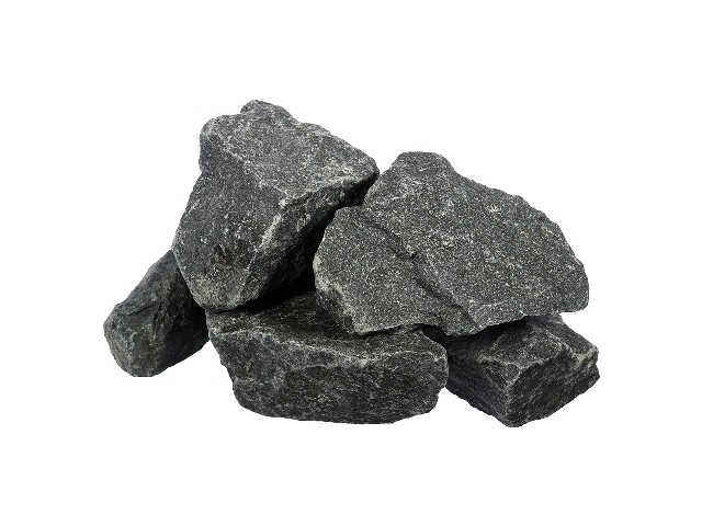 Камень Габбро-Диабаз колотый,мелкая фракция,для электропечей в коробке по 20 кг Банные штучки 33250